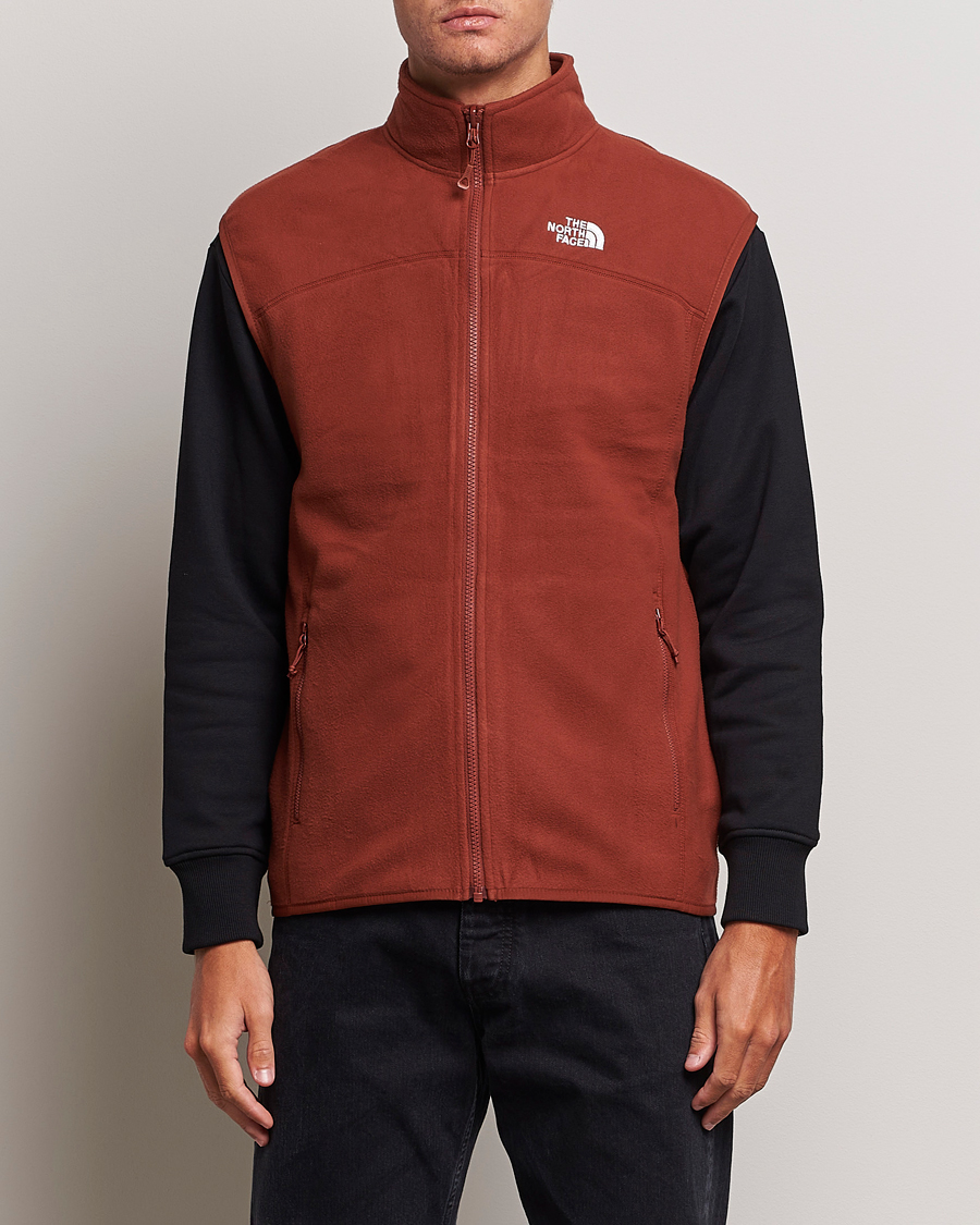 Herr | The North Face | The North Face | 100 Glacier Vest Brandy Brown