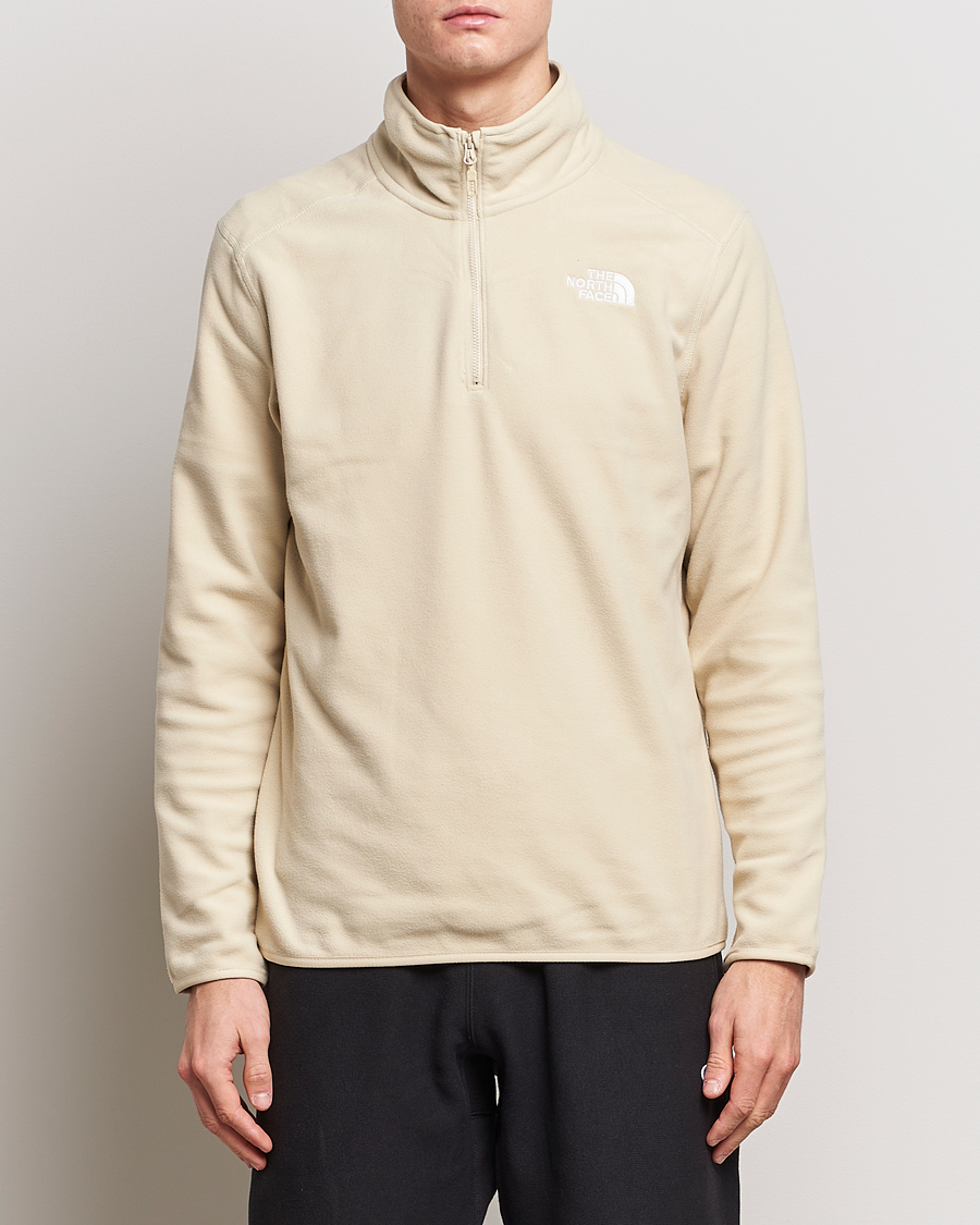 Herr | The North Face | The North Face | 100 Glacier 1/4 Zip Gravel