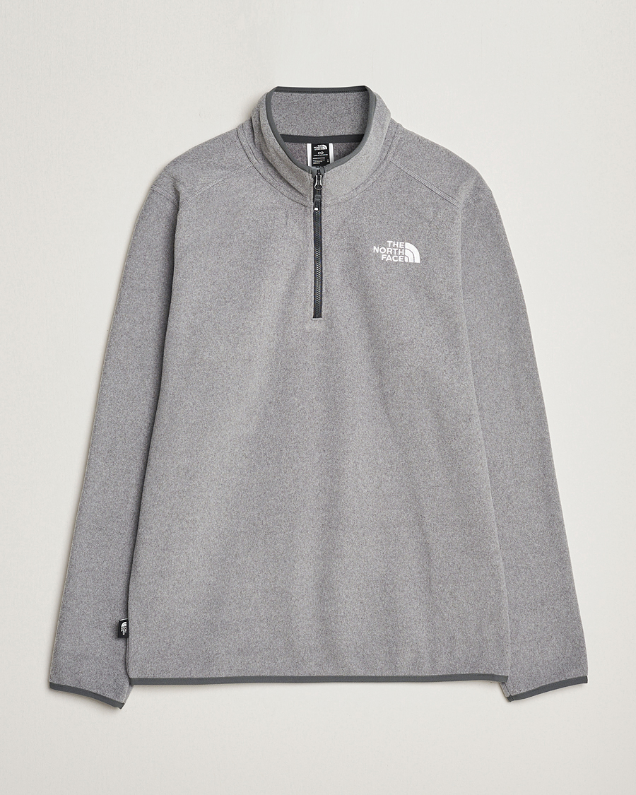 Herr | Tröjor | The North Face | 100 Glacier 1/4 Zip Grey Heather