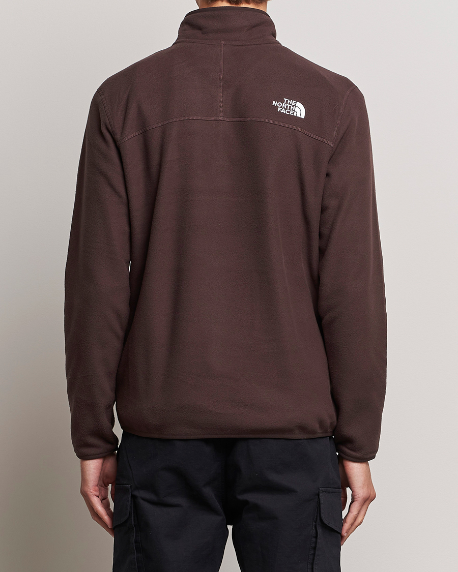 Herr | Tröjor | The North Face | 100 Glacier 1/4 Zip Coal Brown