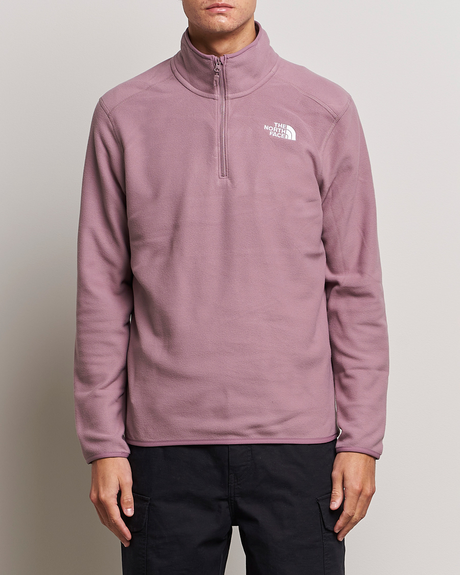 Herr | The North Face | The North Face | 100 Glacier 1/4 Zip Fawn Grey