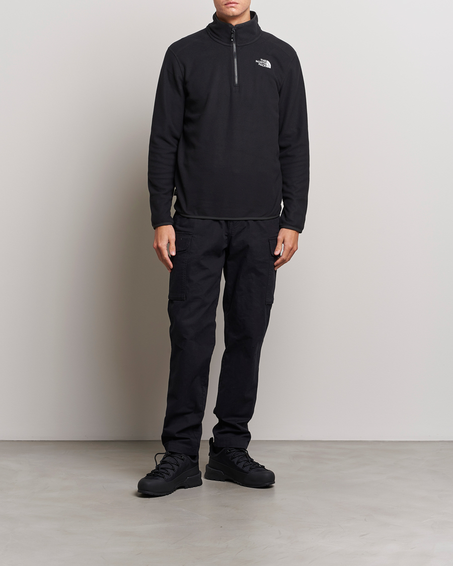 Herr | Tröjor | The North Face | Glacier 1/4 Zip Fleece Black