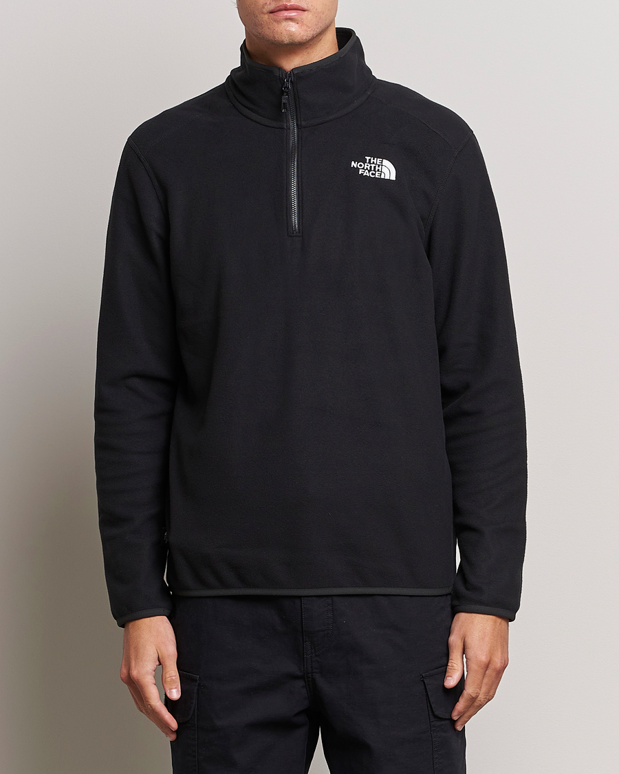 Herr | Fleecetröjor | The North Face | Glacier 1/4 Zip Fleece Black