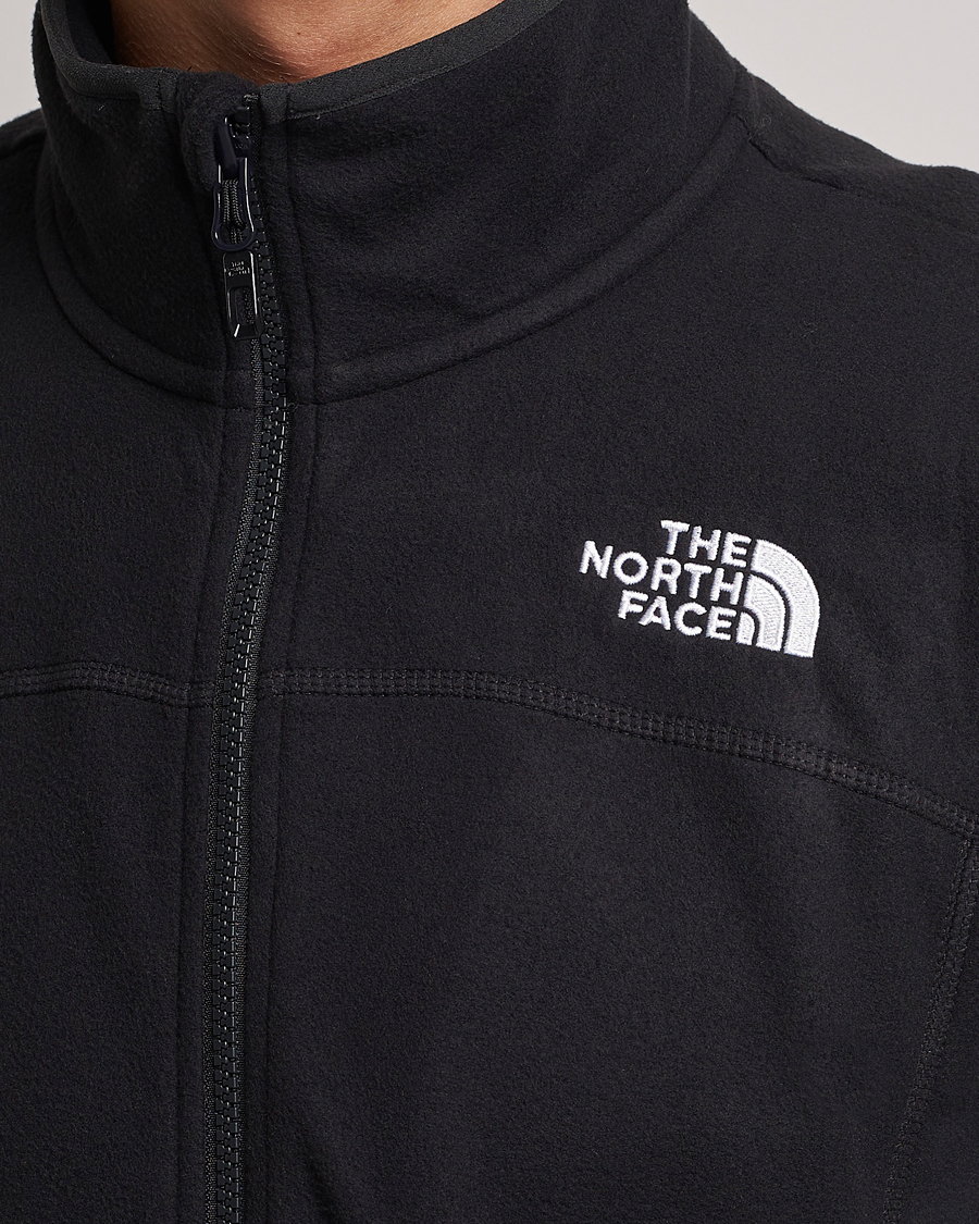 Herr | Tröjor | The North Face | Glacier Full Zip Fleece Black