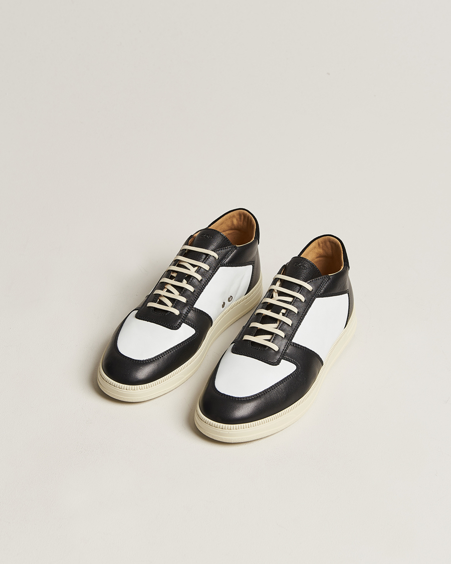 Herr | CQP | CQP | Cingo Leather Sneaker Black/White