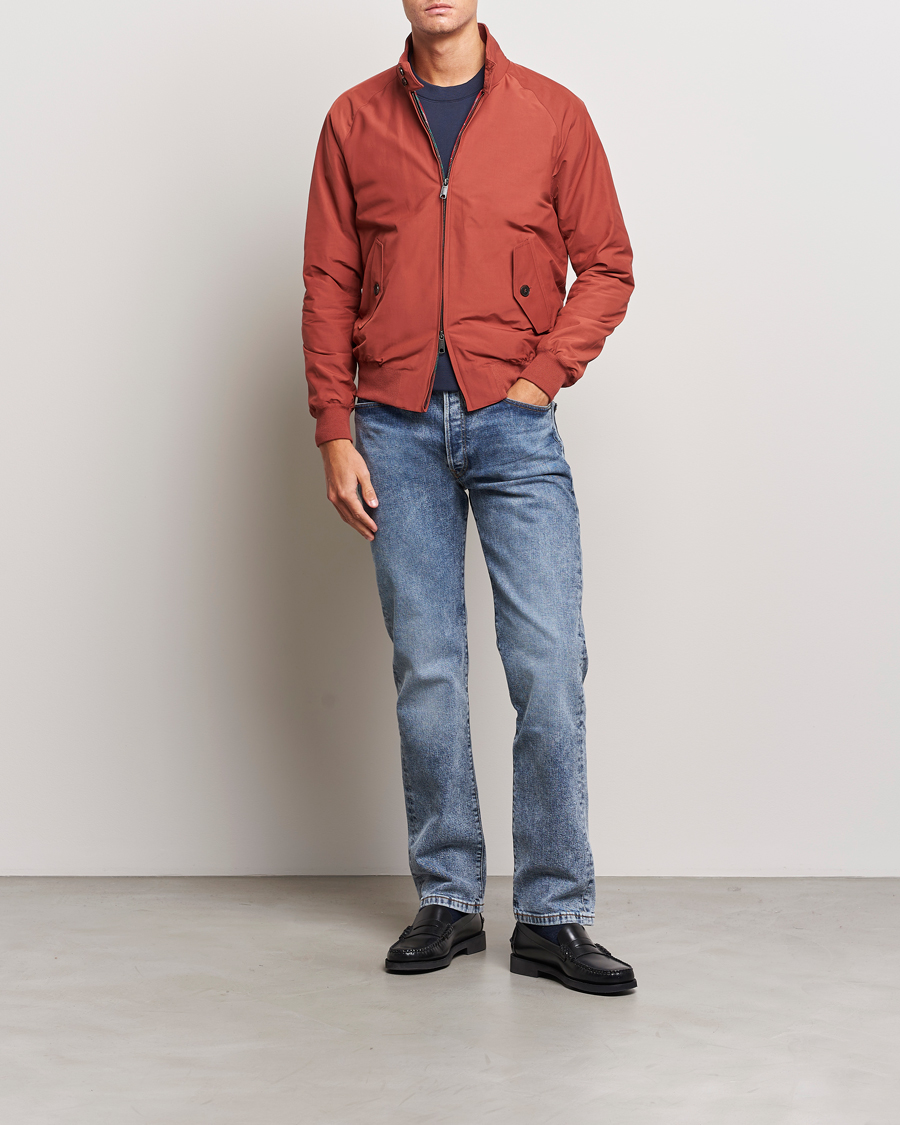 Herr | Jackor | Baracuta | G9 Original Harrington Jacket Red Brick