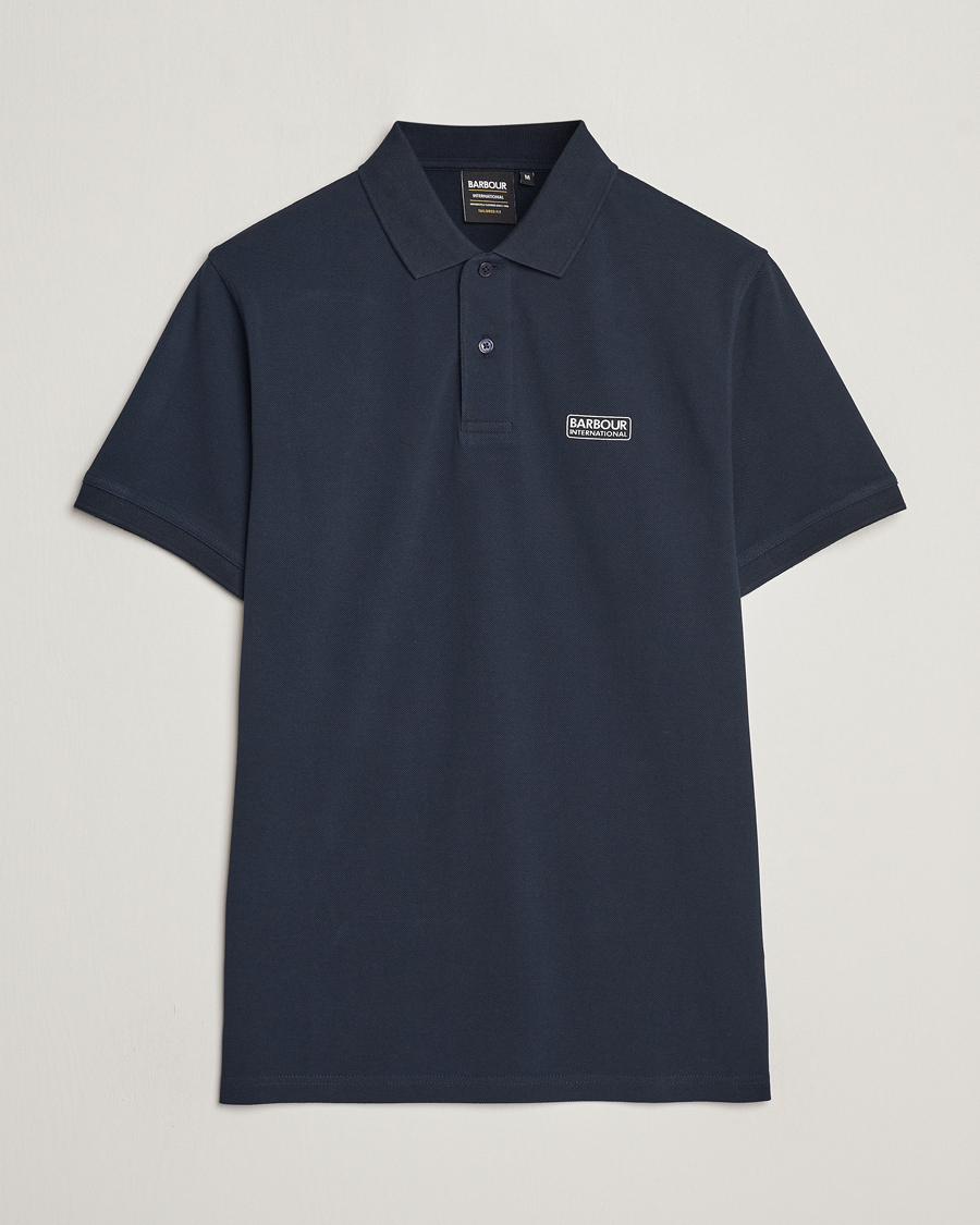Herr | Pikéer | Barbour International | Essential Polo Navy