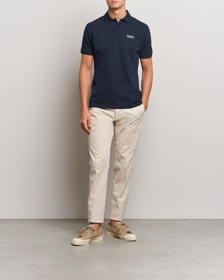 Herr | Pikéer | Barbour International | Essential Polo Navy