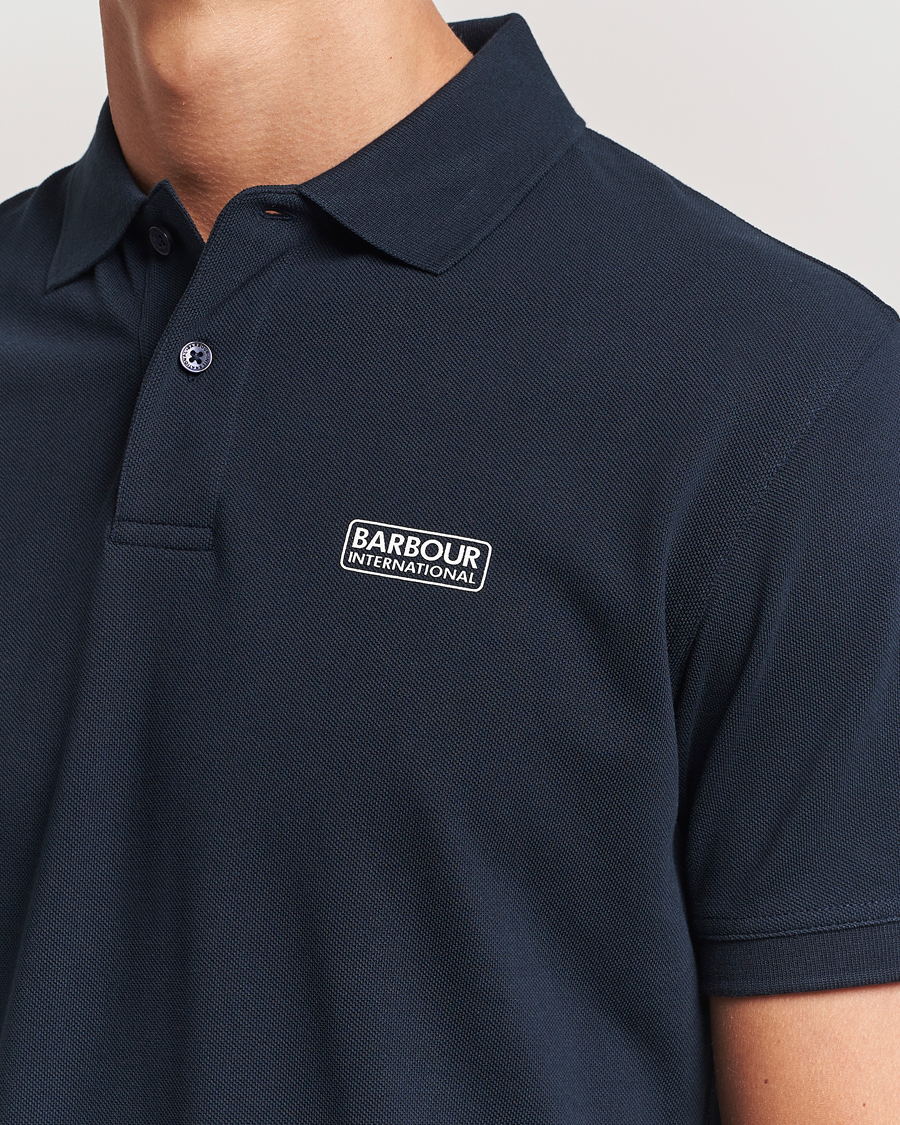 Herr | Pikéer | Barbour International | Essential Polo Navy
