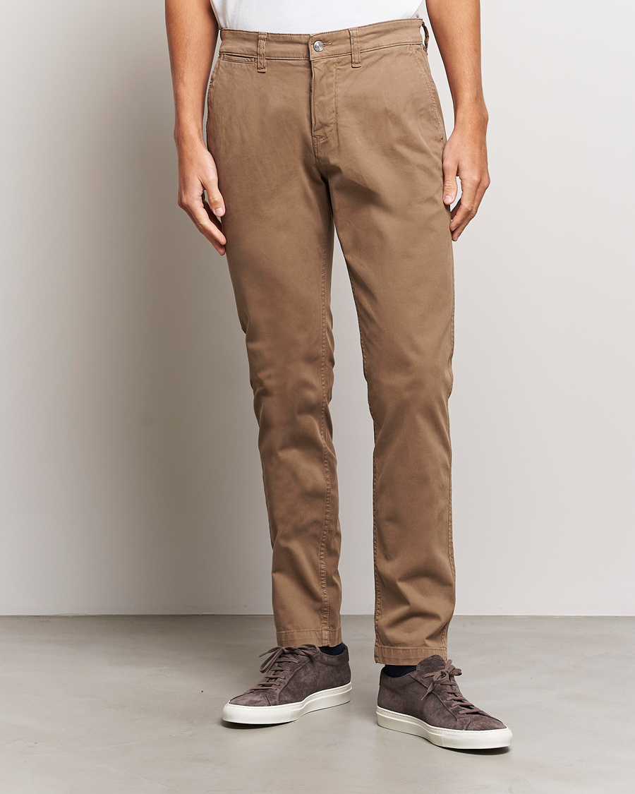 Herr | Business & Beyond | NN07 | Marco Slim Fit Stretch Chinos Shitake