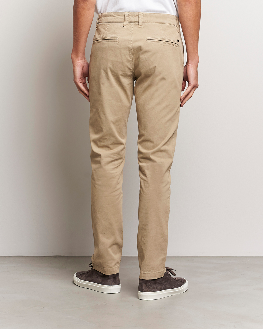 Herr | Byxor | NN07 | Marco Slim Fit Stretch Chinos Khaki
