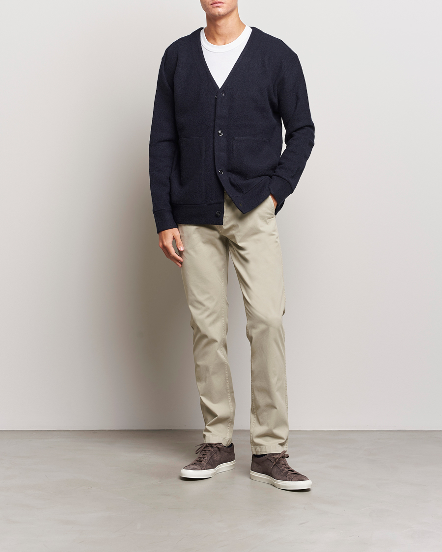 Herr | Byxor | NN07 | Marco Slim Fit Stretch Chinos Fog