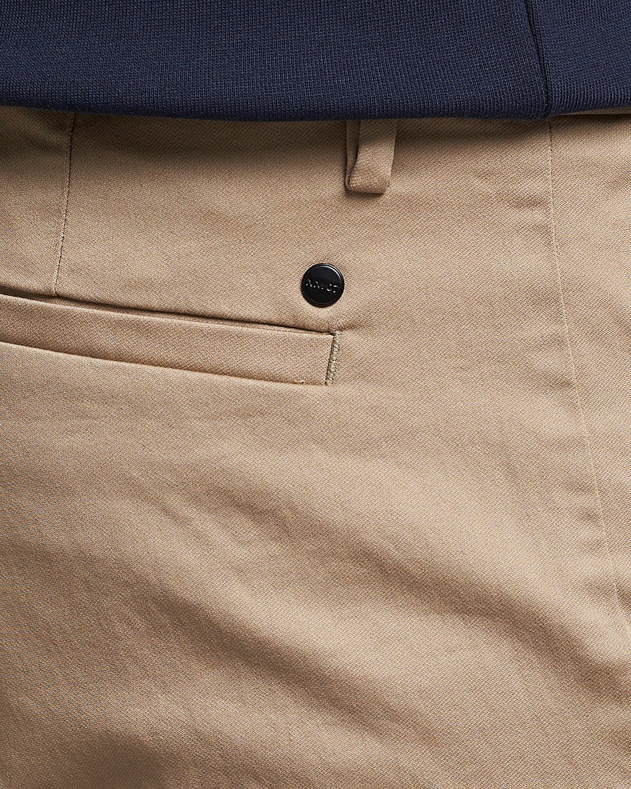 Herr | Byxor | NN07 | Theo Regular Fit Stretch Chinos Khaki