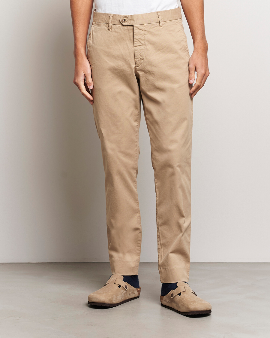 Herr |  | NN07 | Wilhelm Regular Fit Stretch Chinos Khaki