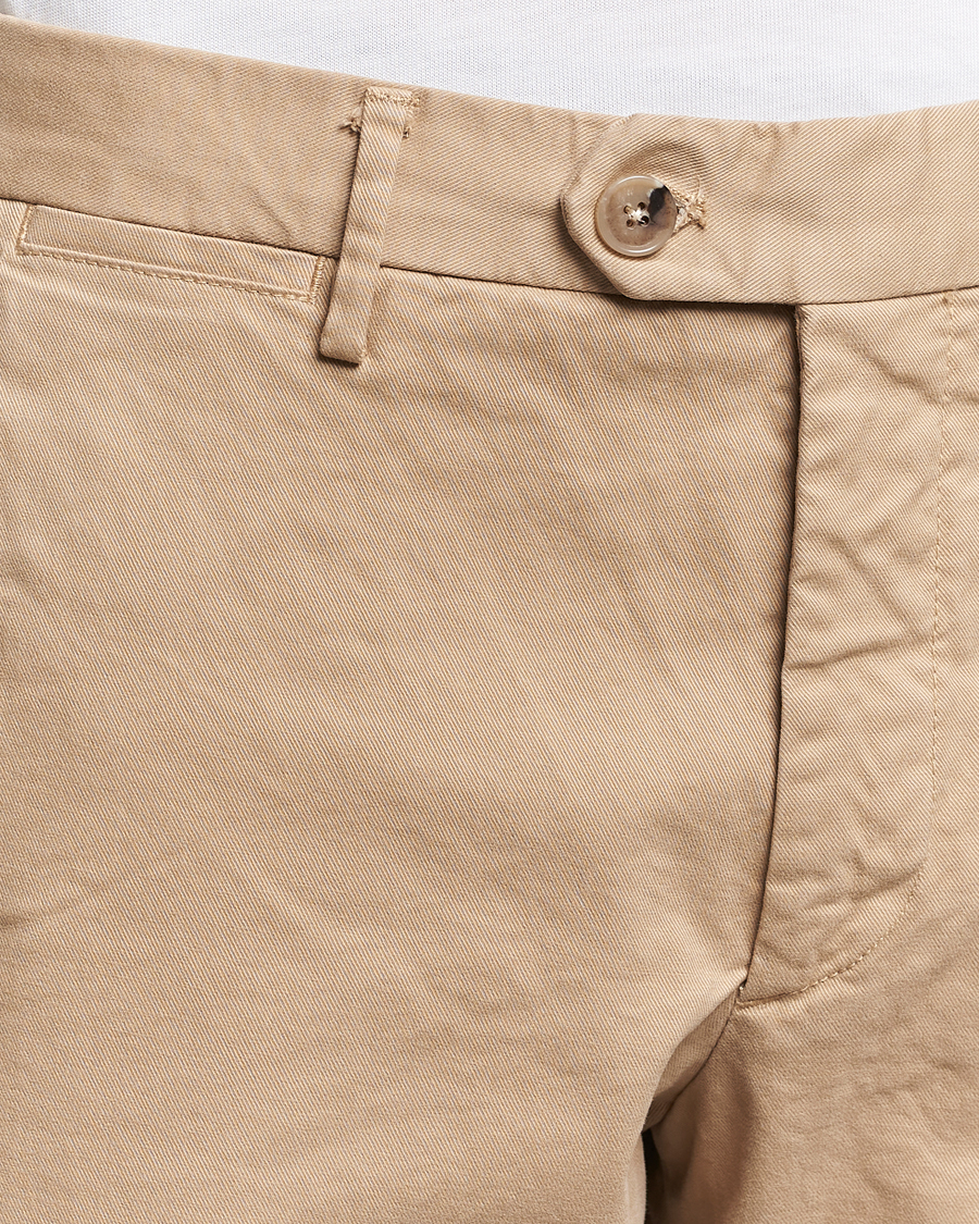 Herr | Byxor | NN07 | Wilhelm Regular Fit Stretch Chinos Khaki
