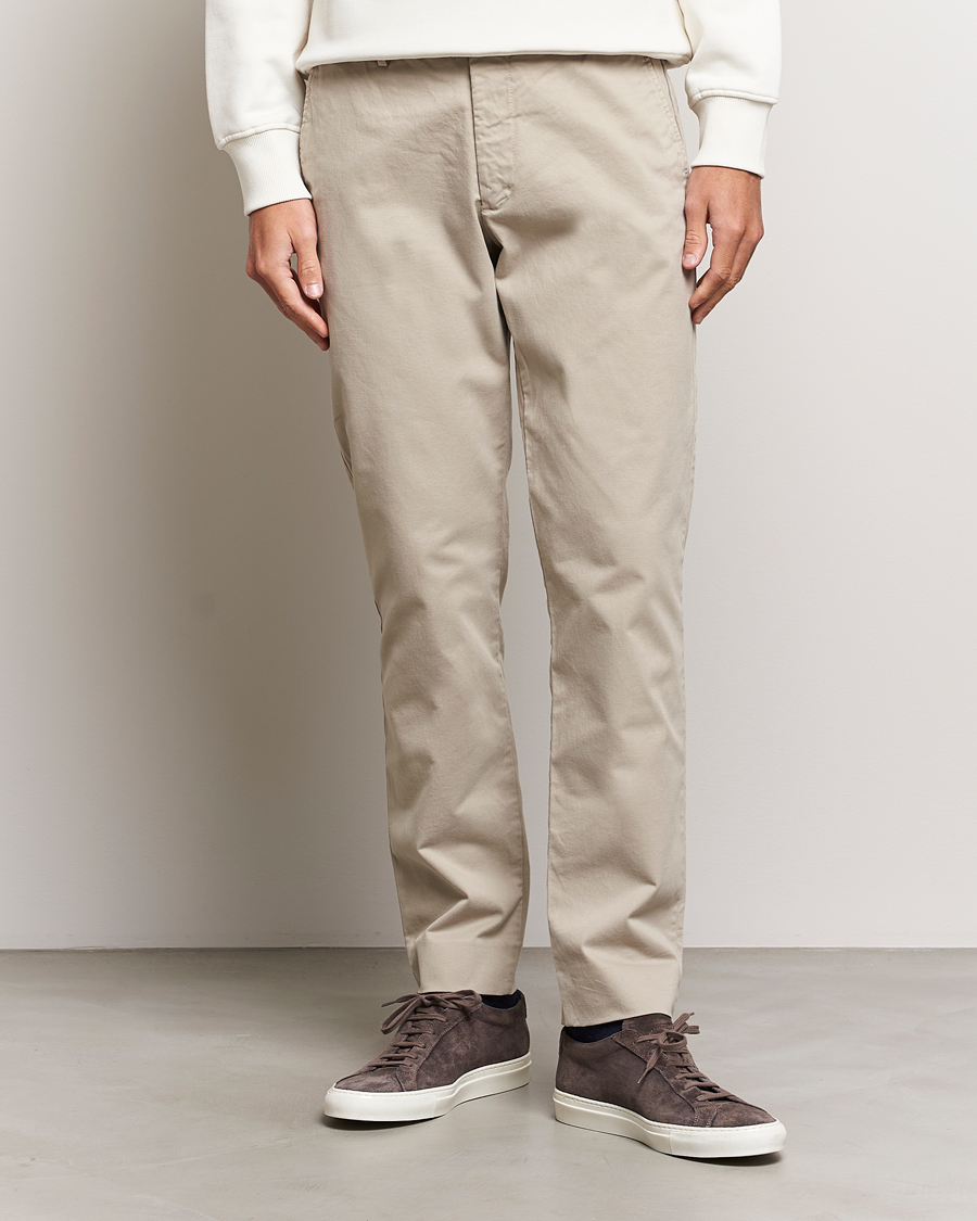 Herr | Avdelningar | NN07 | Wilhelm Regular Fit Stretch Chinos Fog