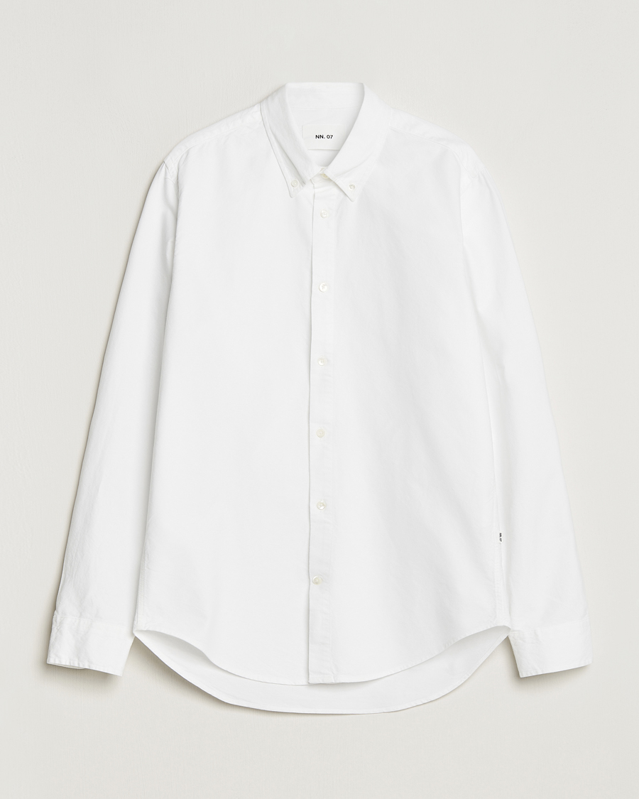 Herr | Skjortor | NN07 | Arne Button Down Oxford Shirt White