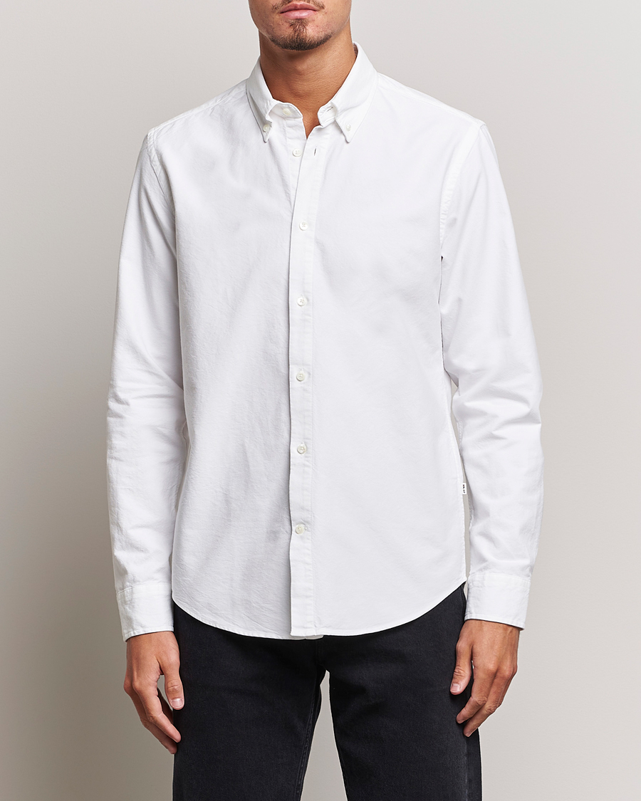 Herr | Oxfordskjortor | NN07 | Arne Button Down Oxford Shirt White