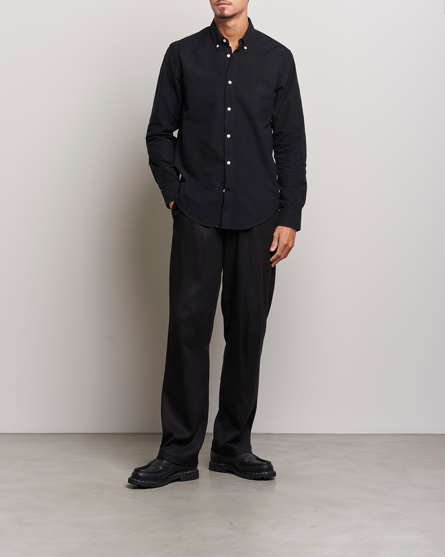 Herr | Skjortor | NN07 | Arne Button Down Oxford Shirt Black