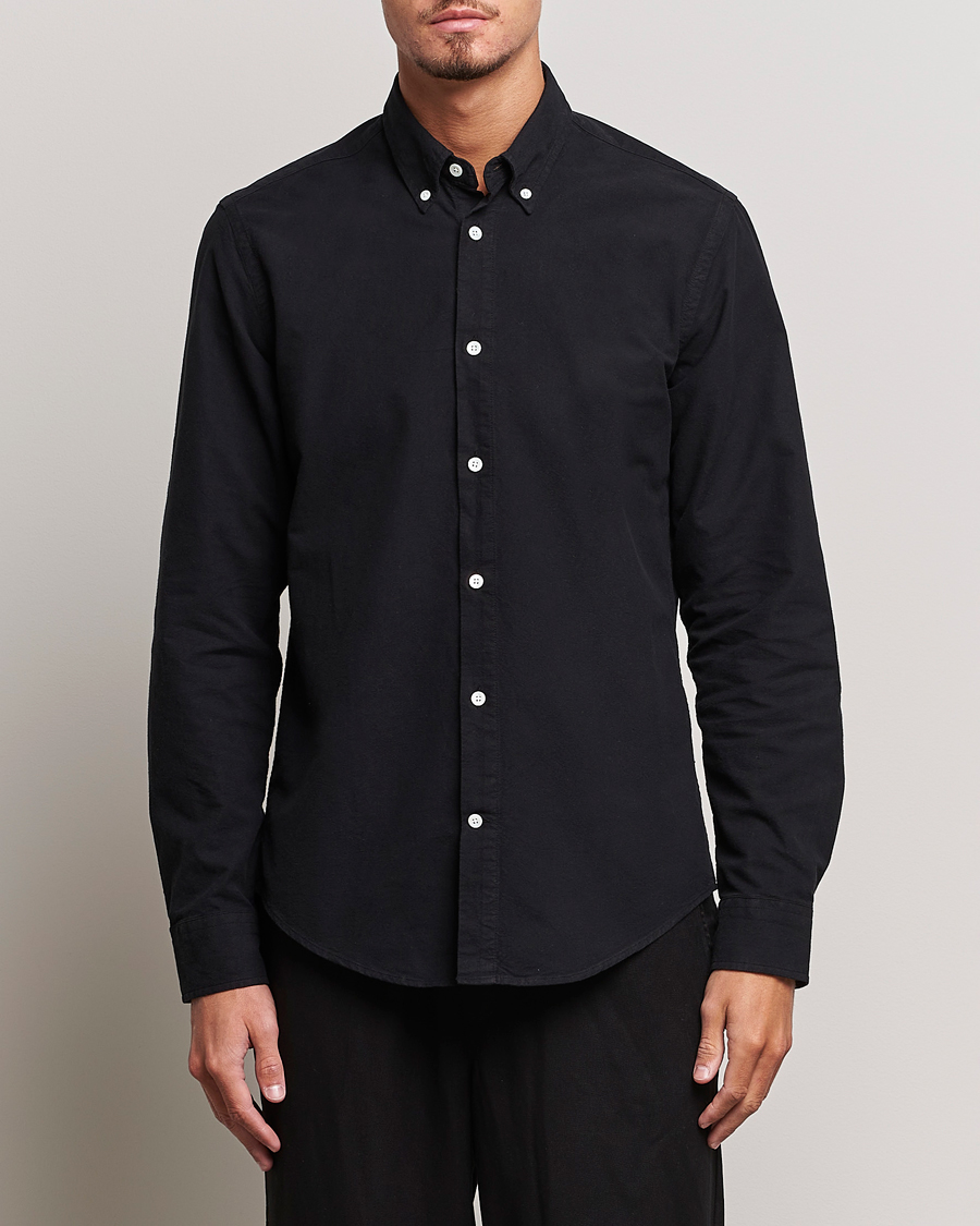 Herr | Skjortor | NN07 | Arne Button Down Oxford Shirt Black