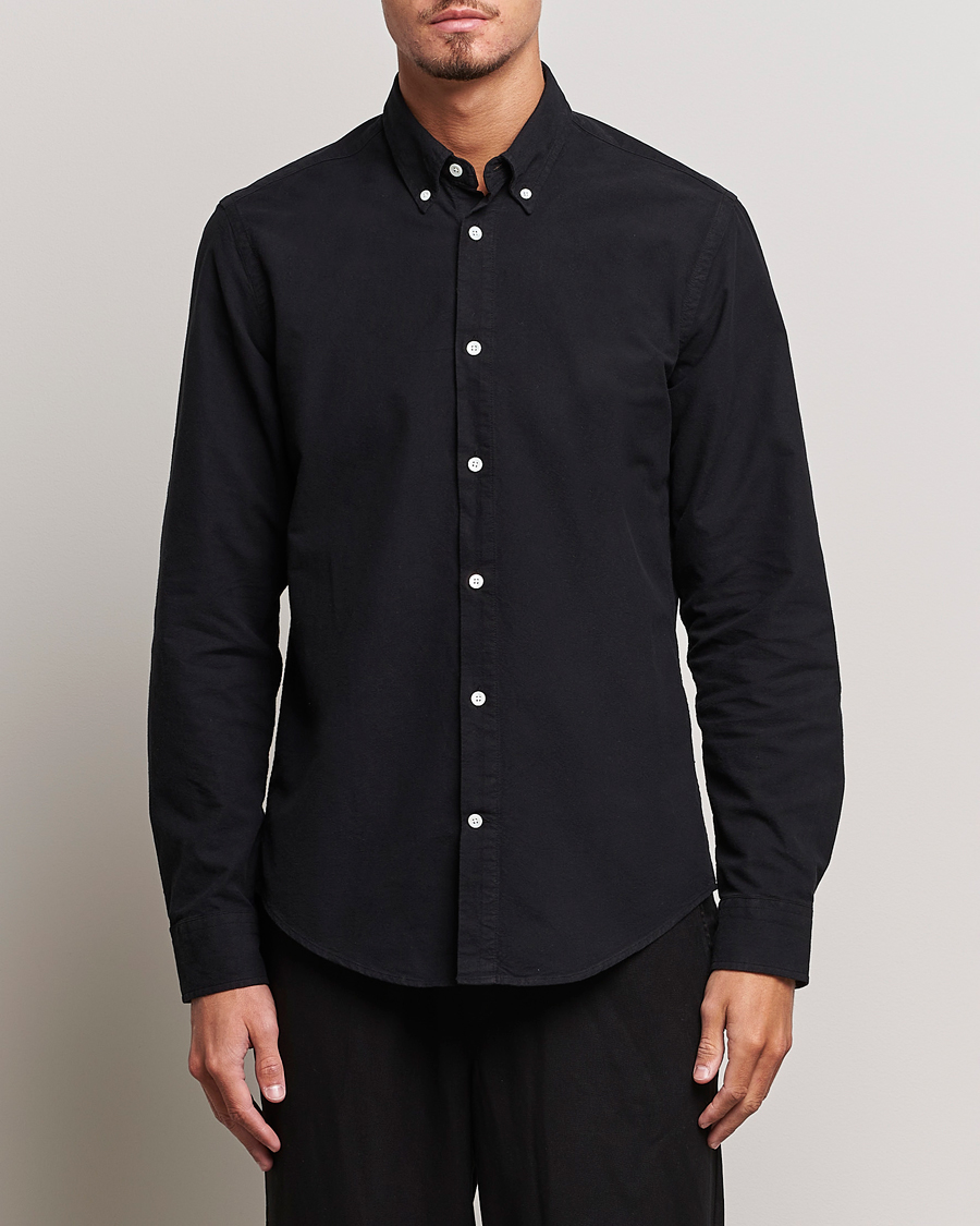 Herr | Business & Beyond | NN07 | Arne Button Down Oxford Shirt Black