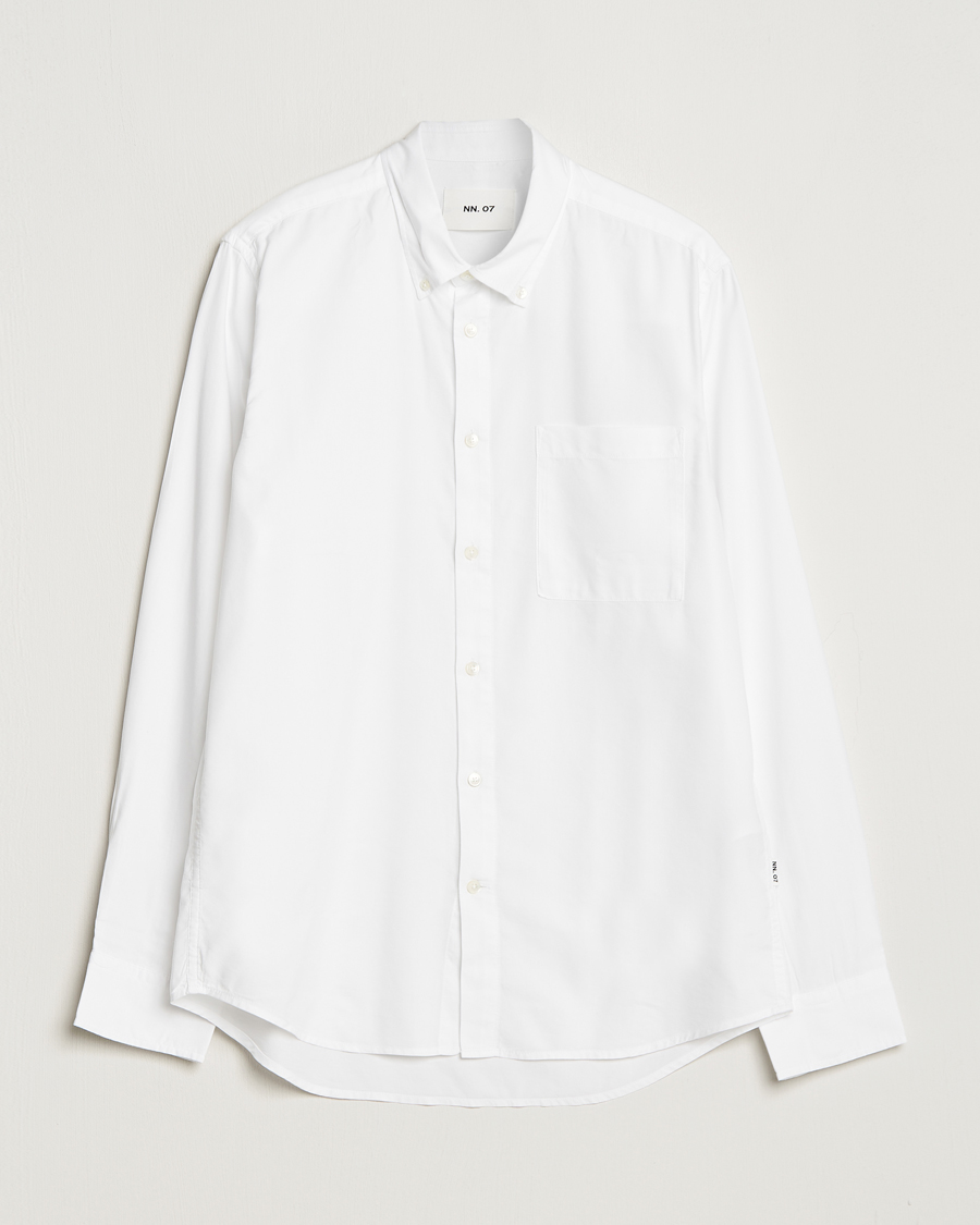 Herr | Skjortor | NN07 | Arne Tencel Shirt White