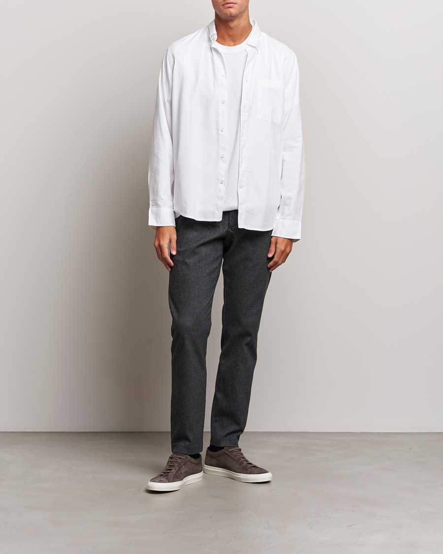 Herr | Skjortor | NN07 | Arne Tencel Shirt White