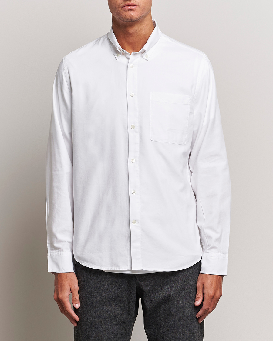 Herr | Casual | NN07 | Arne Tencel Shirt White