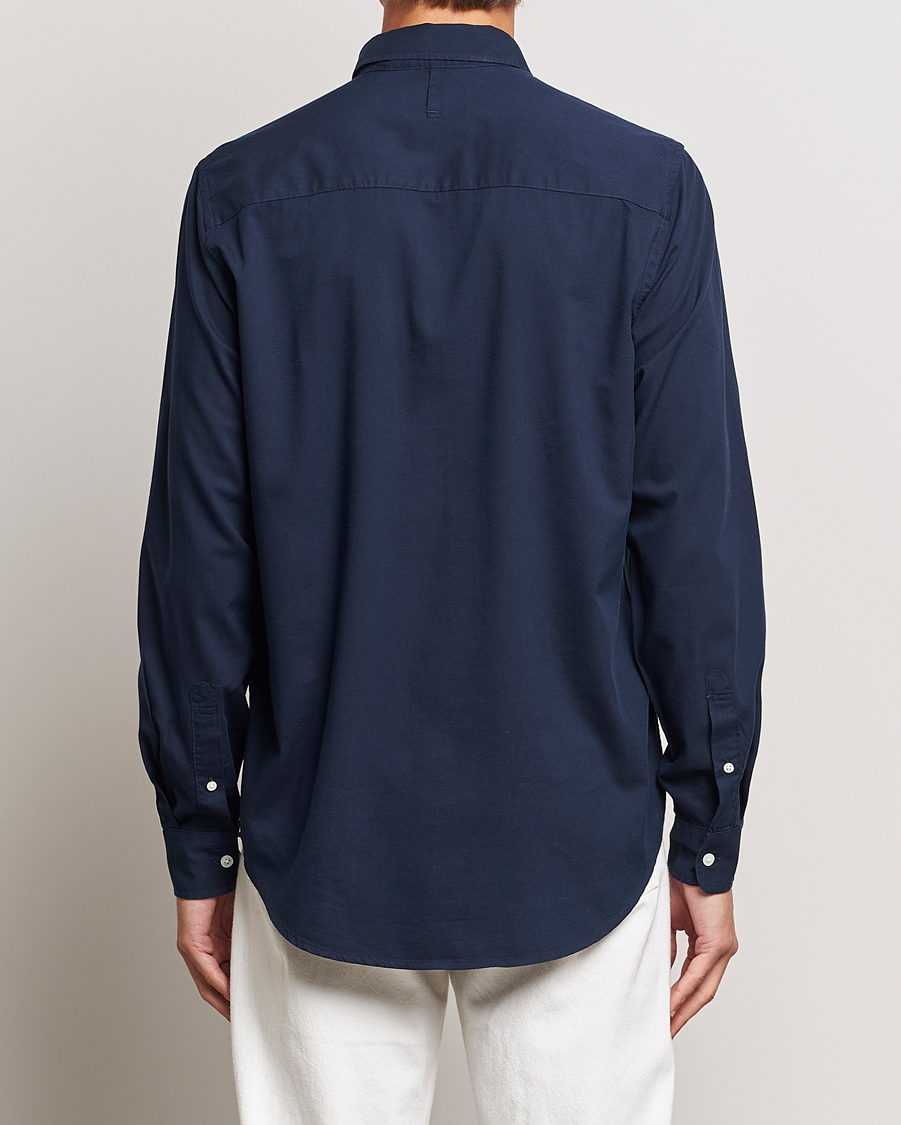 Herr | Skjortor | NN07 | Arne Tencel Shirt Navy Blue