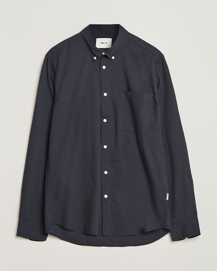 Herr | Skjortor | NN07 | Arne Tencel Shirt Black