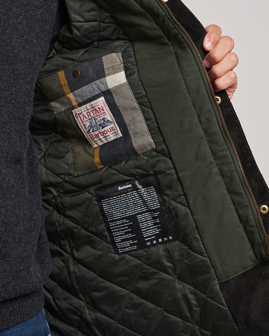 Herr | Jackor | Barbour Lifestyle | Compton Wax Jacket Fern