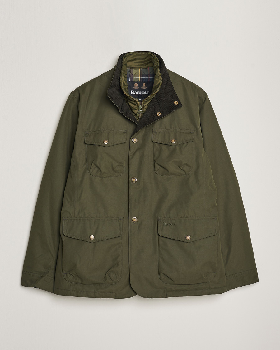 Herr | Jackor | Barbour Lifestyle | Ogston Waterproof Jacket Olive