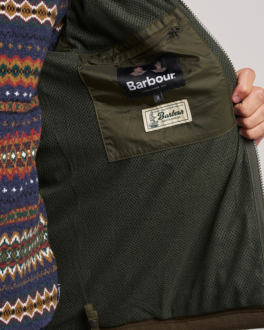 Herr | Jackor | Barbour Lifestyle | Active Fleece Jacket Olive