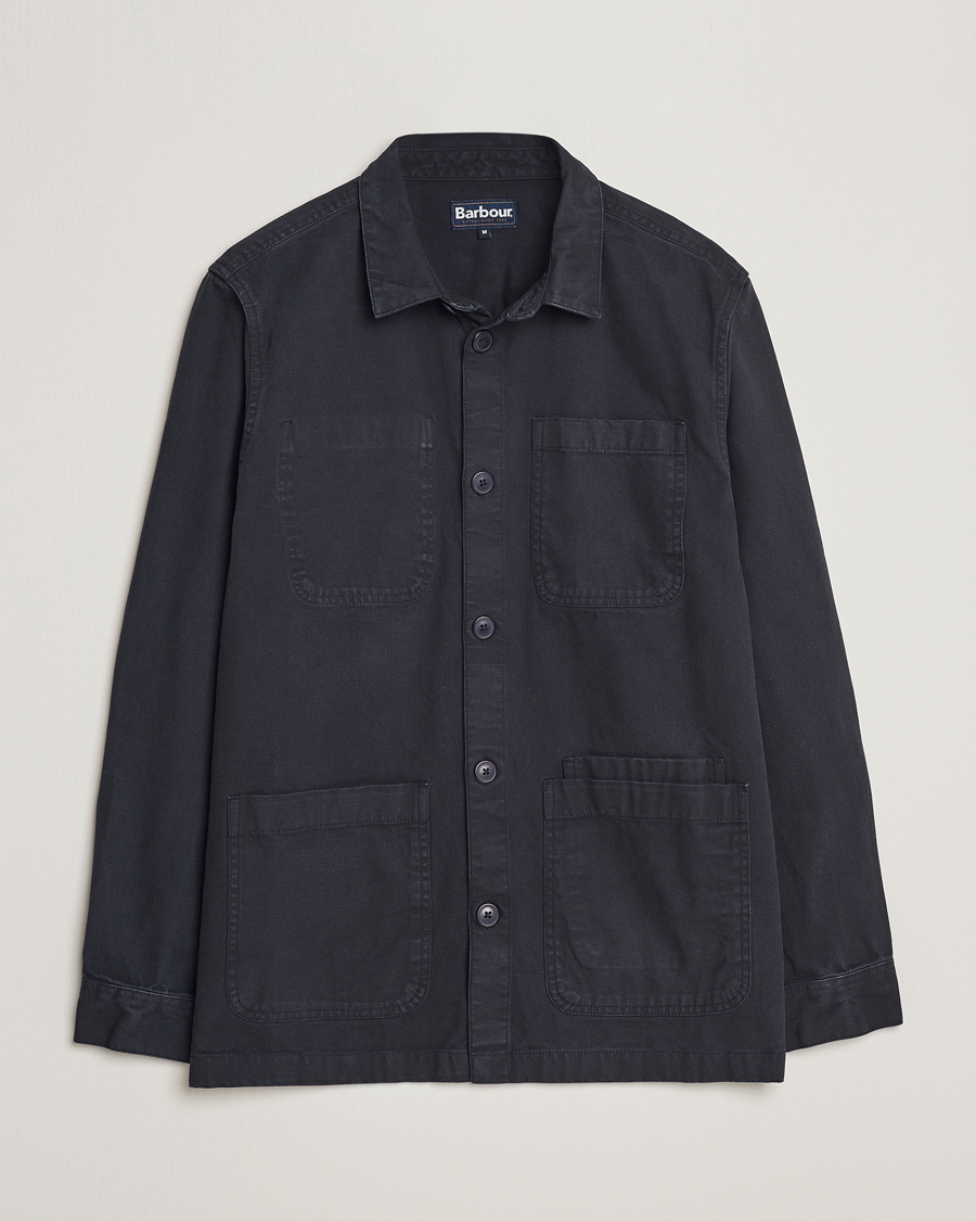 Herr | Skjortor | Barbour Lifestyle | Chesterwood Cotton Overshirt Indigo