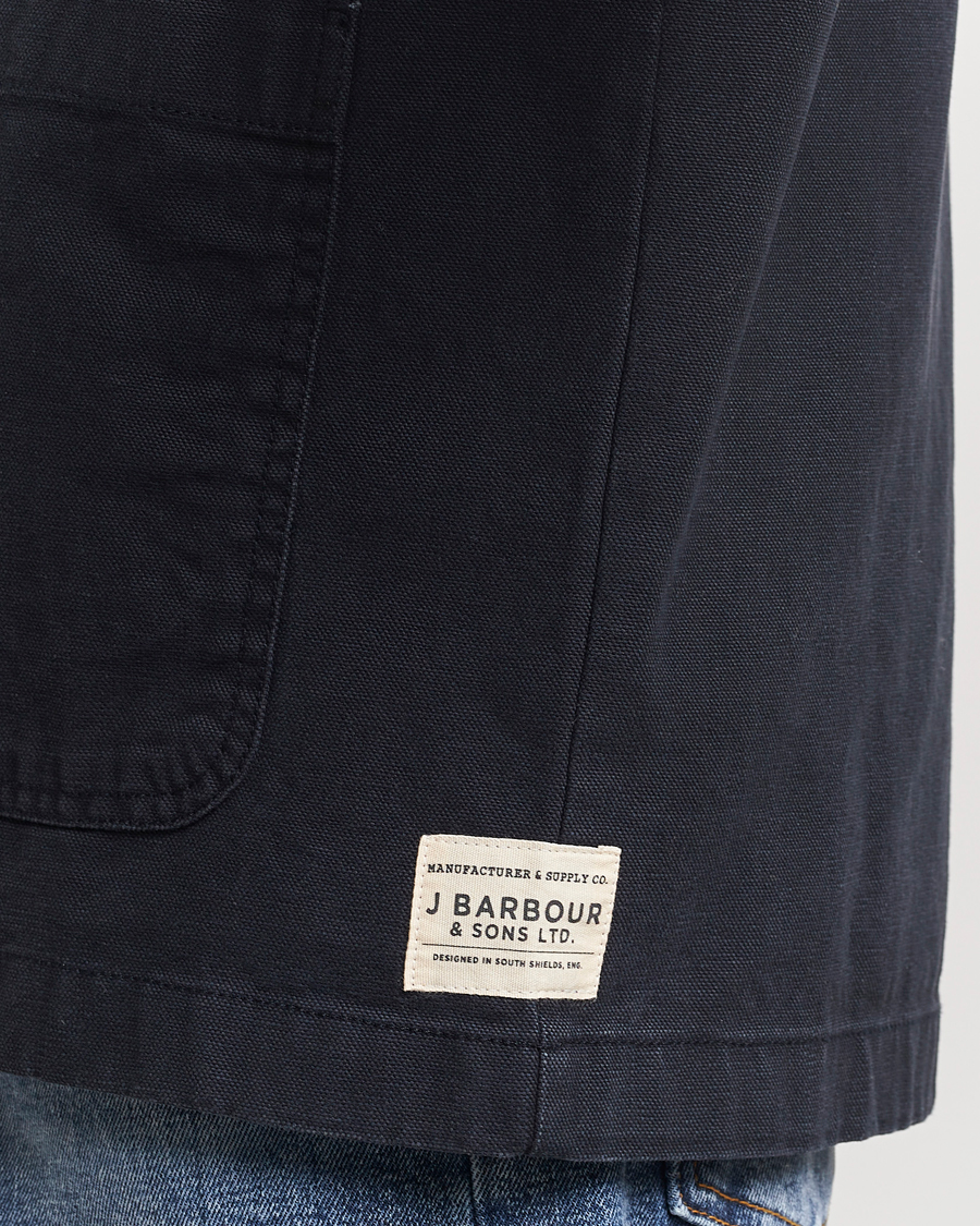 Herr | Skjortor | Barbour Lifestyle | Chesterwood Cotton Overshirt Indigo