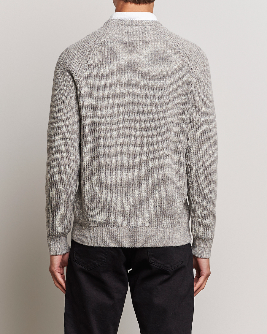 Herr | Tröjor | Barbour Lifestyle | Horseford Knitted Crewneck Stone
