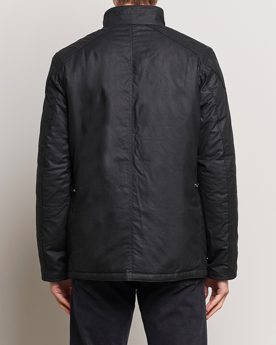 Herr | Jackor | Barbour International | Lockseam Wax Jacket Black