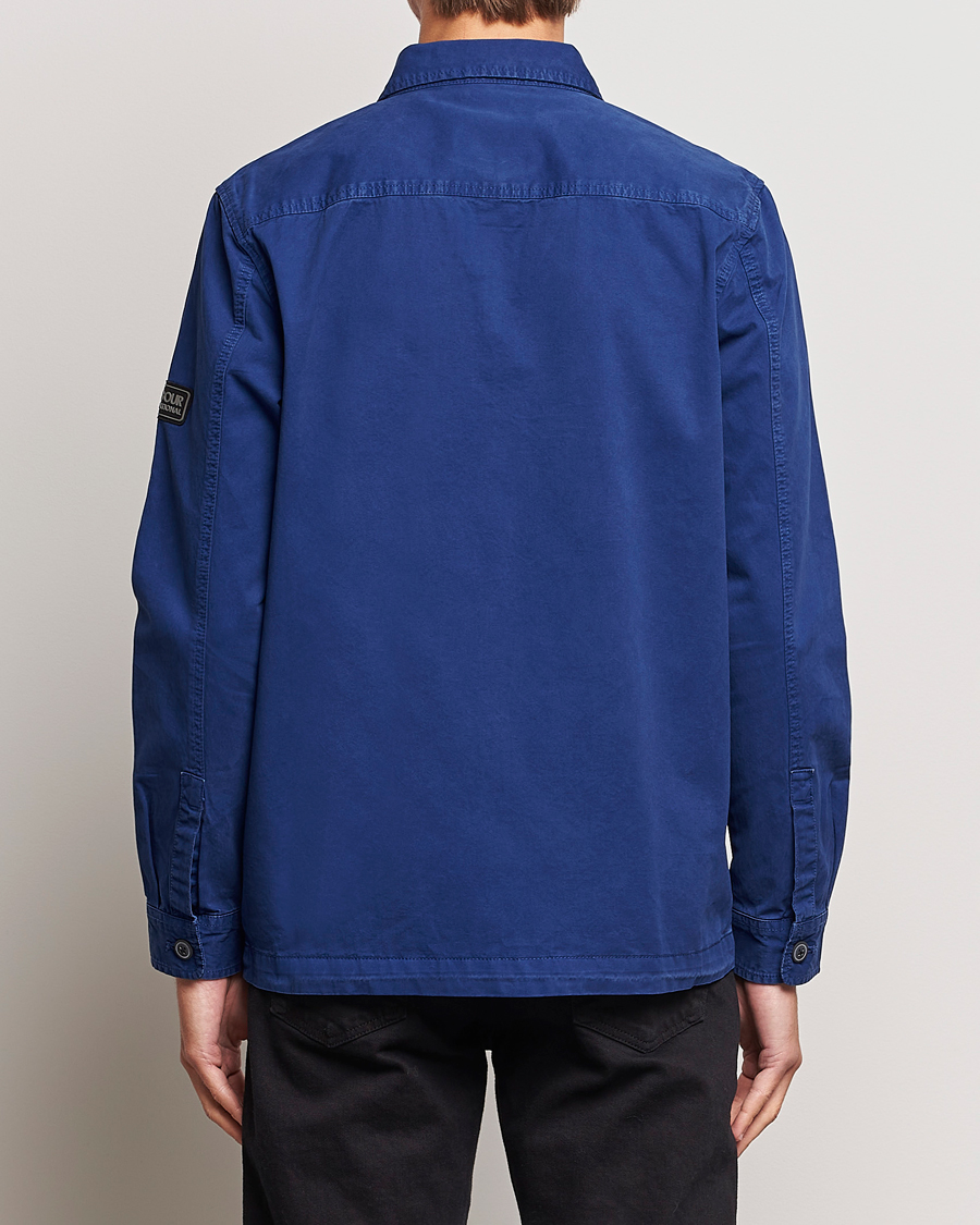 Herr | Skjortor | Barbour International | Adey Pocket Overshirt Inky Blue