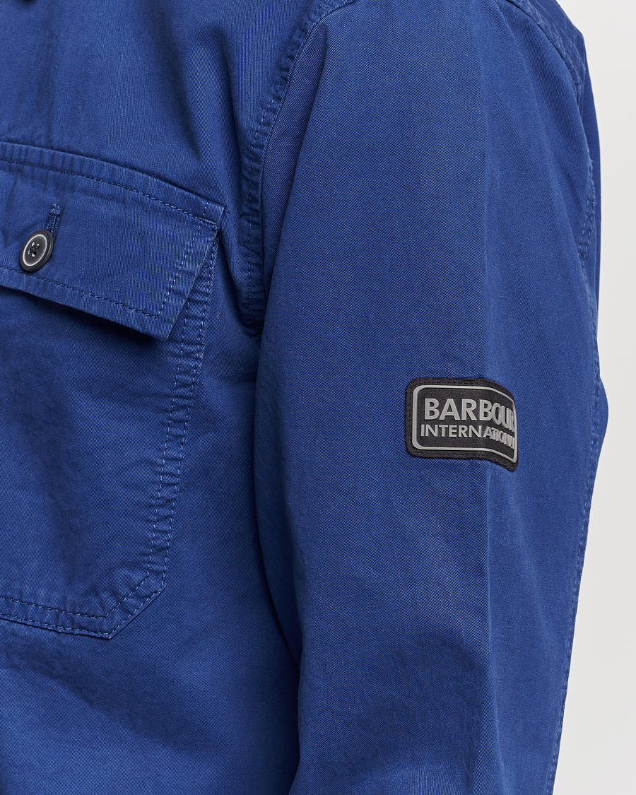 Herr | Skjortor | Barbour International | Adey Pocket Overshirt Inky Blue
