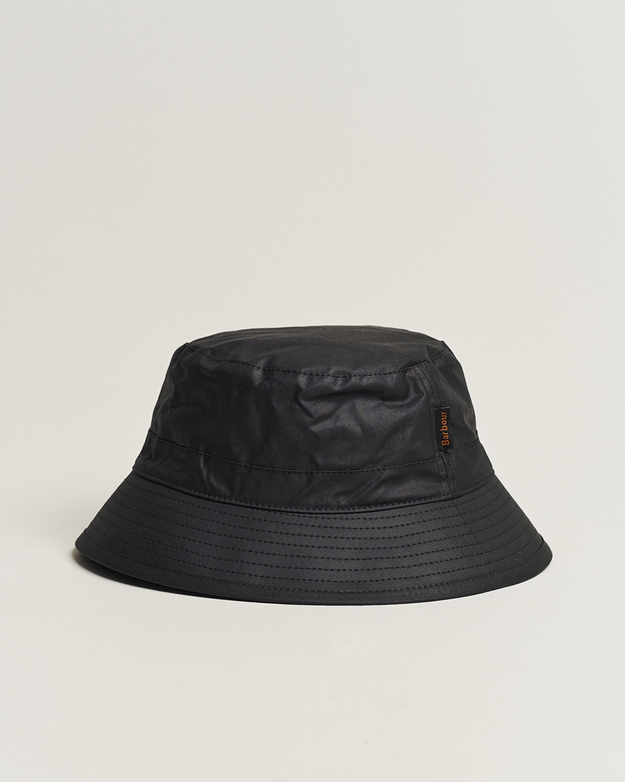 Herr | Barbour Lifestyle Wax Sports Hat Black | Barbour Lifestyle | Wax Sports Hat Black