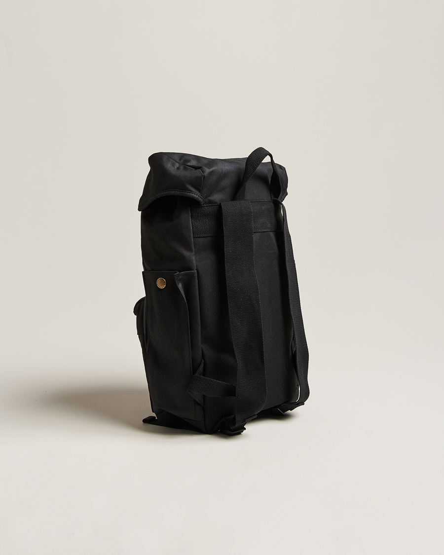 Herr | Nya produktbilder | Barbour Lifestyle | Essential Waxed Backpack Black