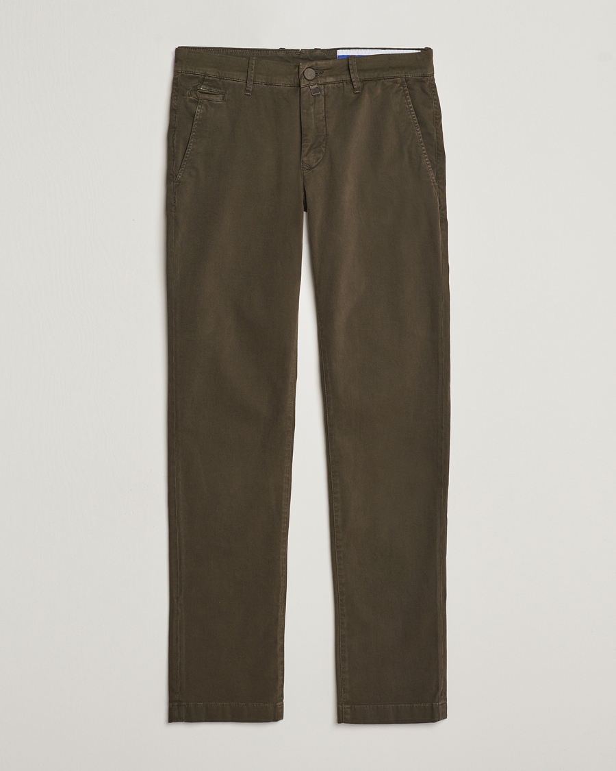 Herr | Byxor | Jacob Cohën | Bobby Cotton Chinos Brown