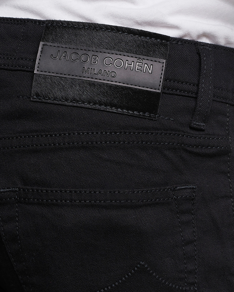 Herr | Jeans | Jacob Cohën | Nick Slim Fit Stretch Jeans Stay Black