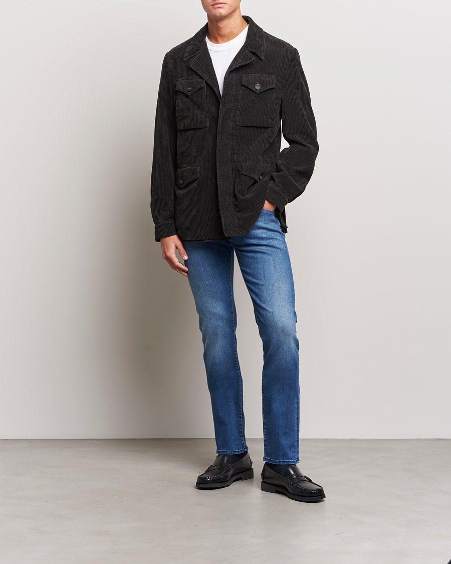 Herr | Jeans | Jacob Cohën | Nick Slim Fit Stretch Jeans Blue
