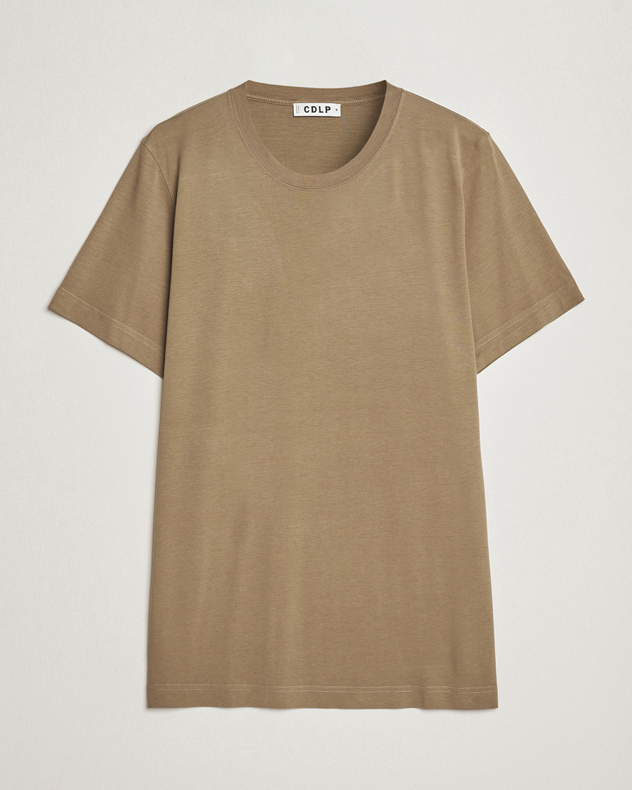 Herr | T-Shirts | CDLP | Crew Neck Tee Clay