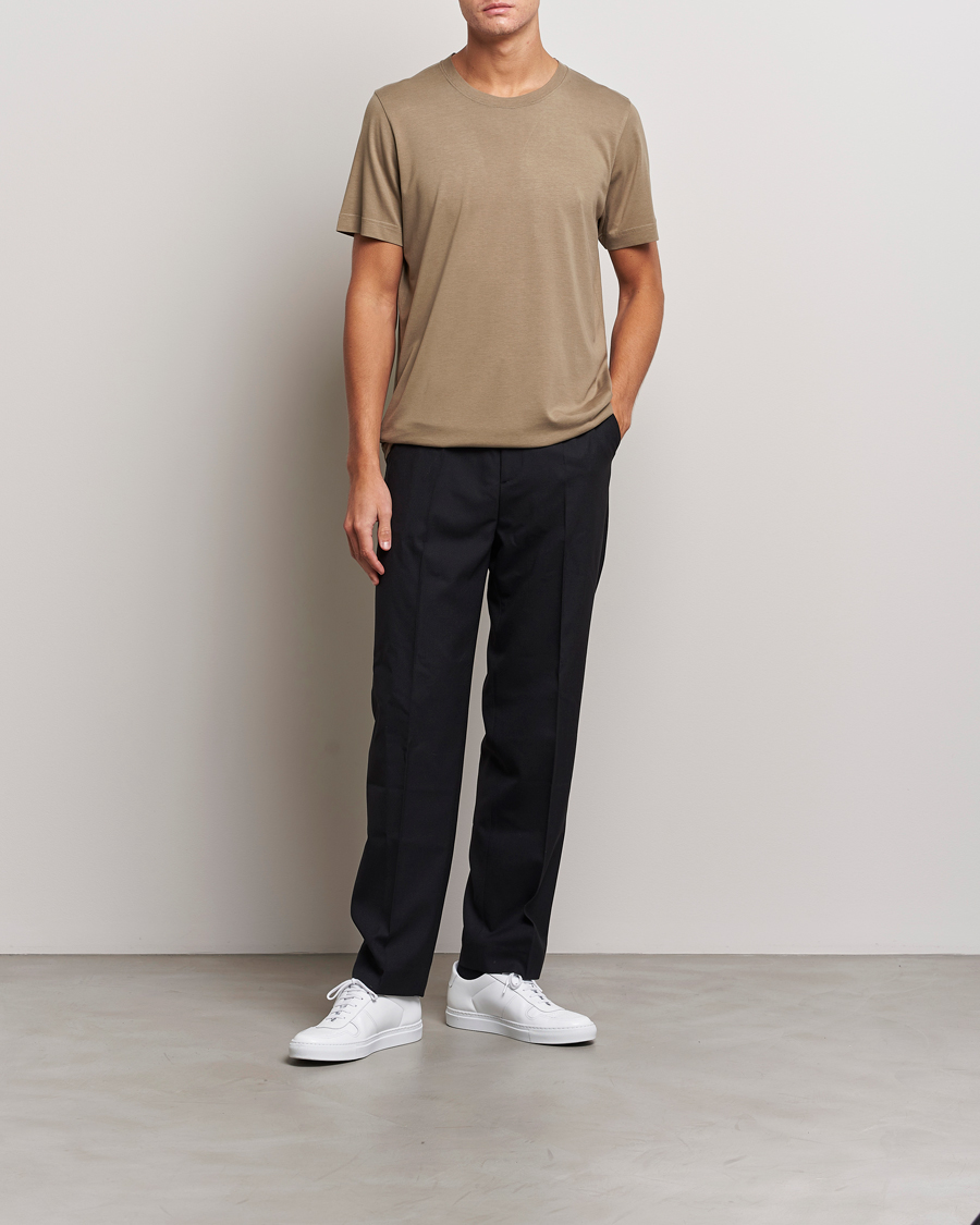 Herr | T-Shirts | CDLP | Crew Neck Tee Clay