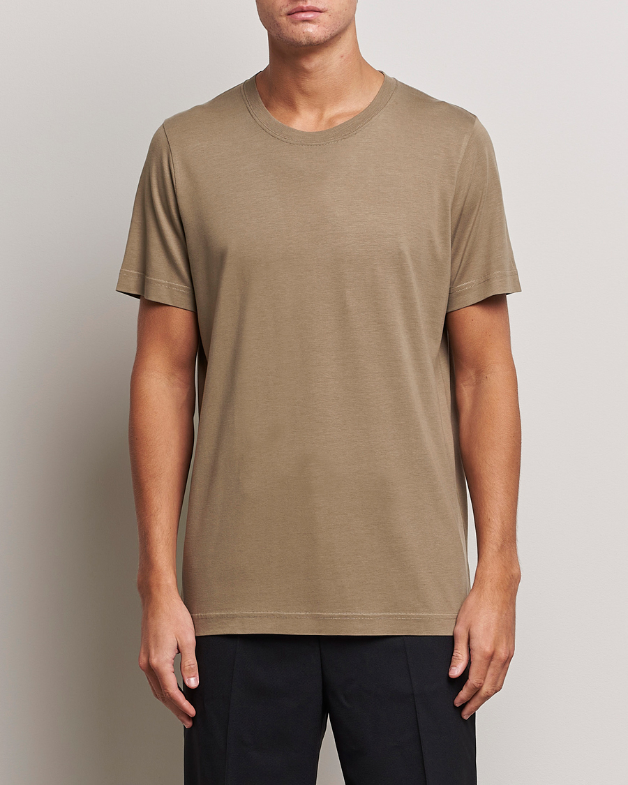 Herr | T-Shirts | CDLP | Crew Neck Tee Clay