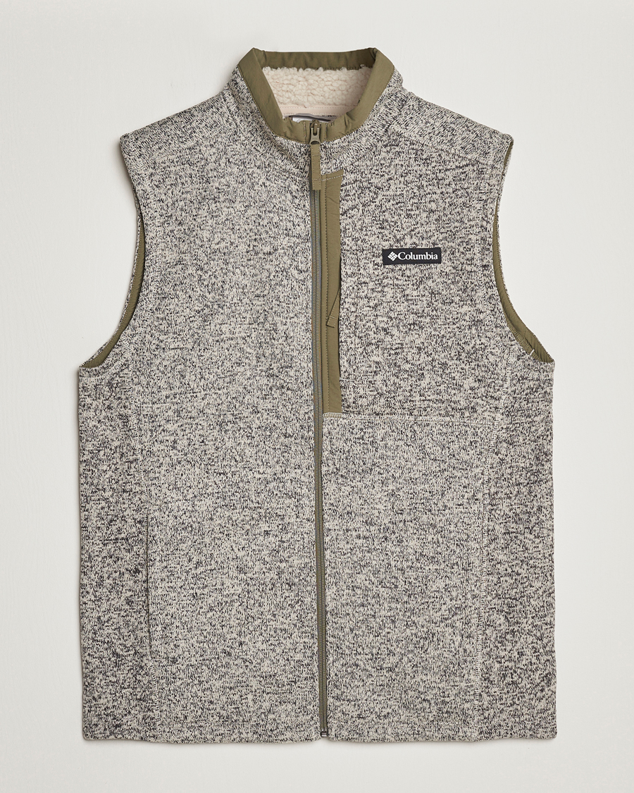 Herr | Tröjor | Columbia | Sweater Weather Fleece Vest Dark Stone