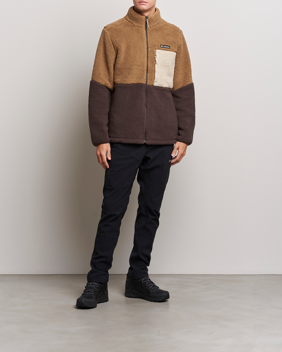 Herr | Tröjor | Columbia | Mountainside Heavyweight Full Zip Fleece Delta/Cordovan