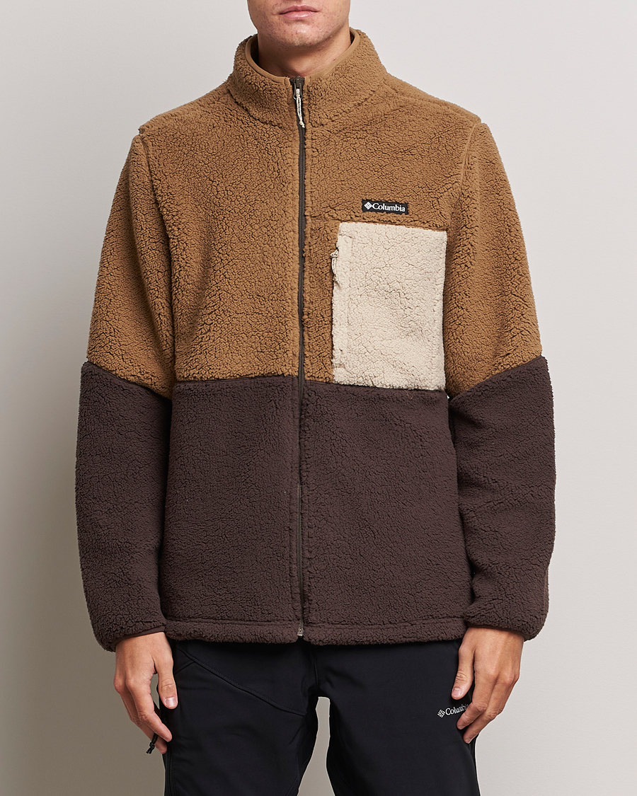 Herr | Tröjor | Columbia | Mountainside Heavyweight Full Zip Fleece Delta/Cordovan